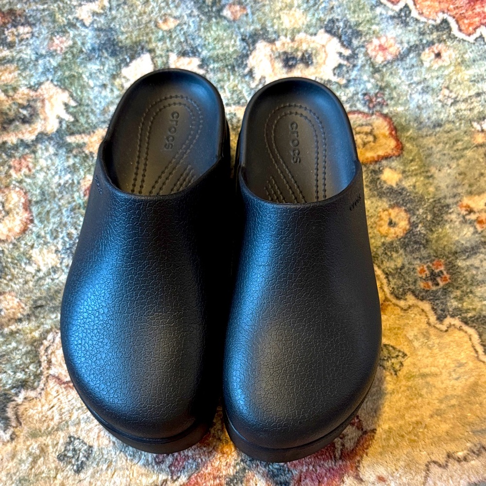 CROCS Black Mules & Clogs